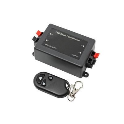 ΑΣΥΡΜΑΤΟ DIMMER LED ΜΟΝΟΧΡΩΜΗΣ ΤΑΙΝΙΑΣ 12V DC 96W /24V DC 192W (145-71400)