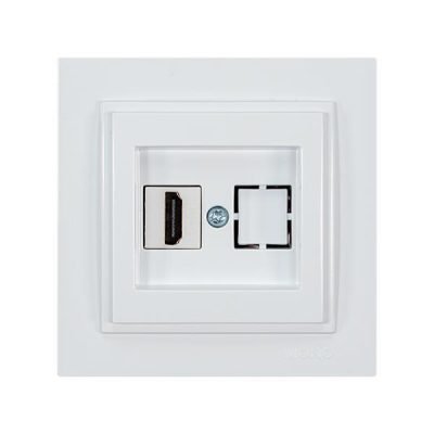 ΠΡΙΖΑ HDMI ΛΕΥΚΗ (152-10161)