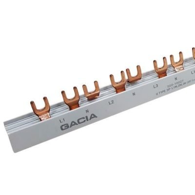ΓΕΦΥΡΑ ΧΑΛΚΟΥ ΤΥΠΟΥ U L1NL2NL3N (2P) 1m ΜΕ ΜΟΝΩΣΗ (500-10027)
