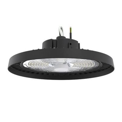 ΚΑΜΠΑΝΑ LED SMD UFO 100-150-200W 0-10VDC 220-240VAC 160lm/W 4000Κ ΜΑΥΡΗ PRO (145-67138)