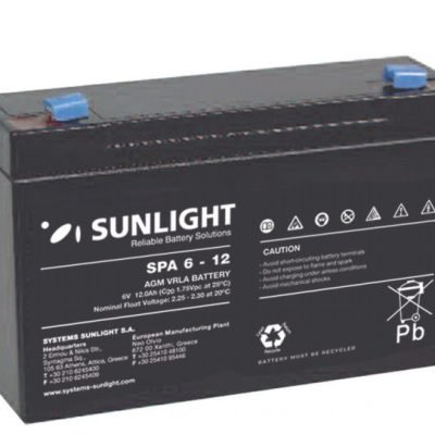 Sunlight Μολύβδου 6V.12A Alarm (01.009.0004)