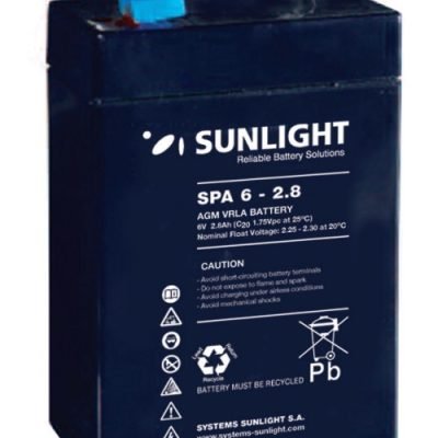 Sunlight Μολύβδου 6V 2.8A (01.009.0017)