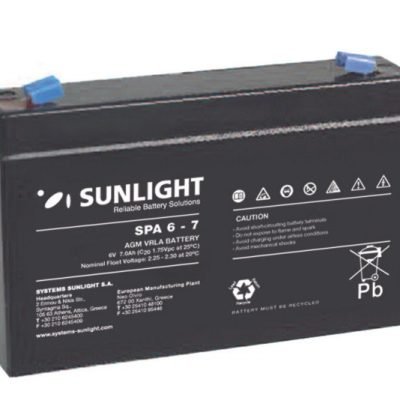 Sunlight Μολύβδου 6V 7A (01.009.0013)