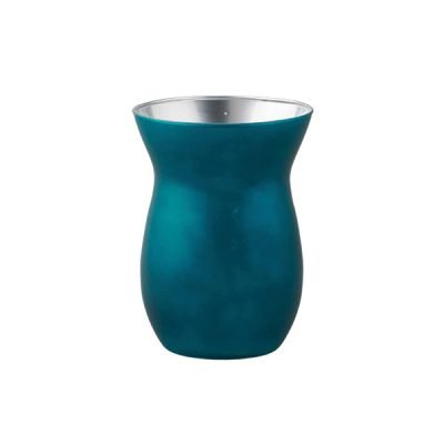 Βάζο γυάλινο πετρόλ 18cm [70604538]