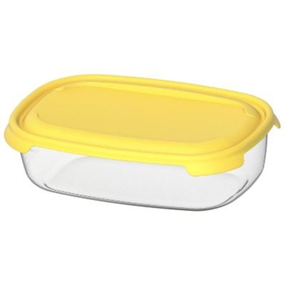 Πλαστικό φαγητοδοχείο ορθογώνιο 0,5Lt. [70701428]