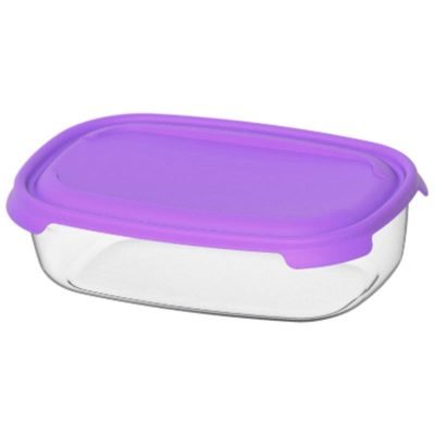 Πλαστικό φαγητοδοχείο ορθογώνιο 1Lt. [70701429]