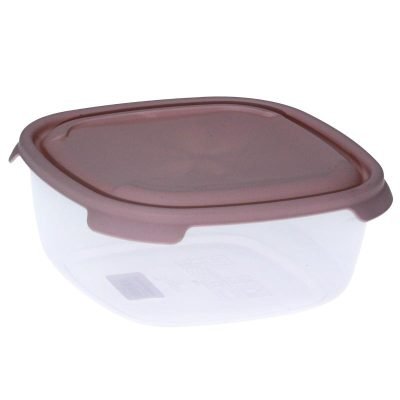 Πλαστικό φαγητοδοχείο τετράγωνο 1Lt. [70701431]