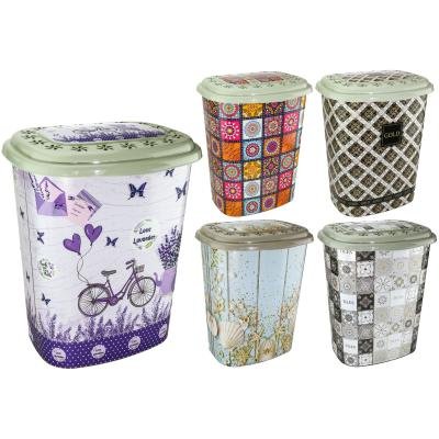 Πλαστικό καλάθι απλύτων χρωματιστό  [70701445]