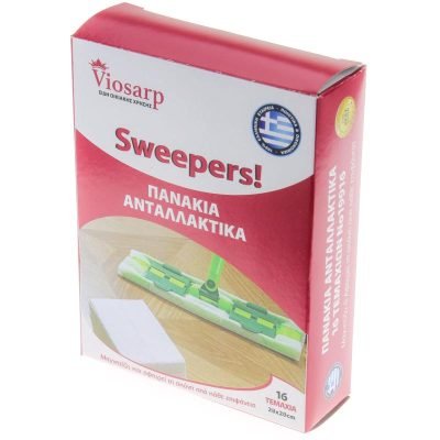 Σετ 16 πανάκια δαπέδου ανταλλακτικά [70701453]