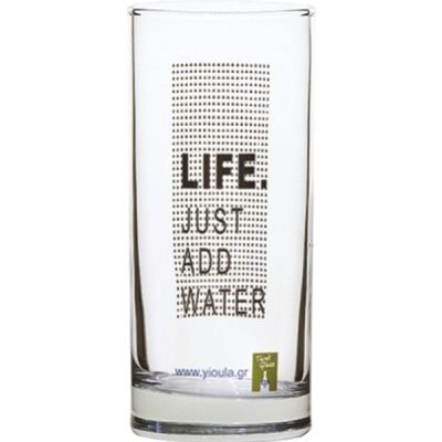 Σετ 6 ποτήρια νερού 27cl Life Just Add Water [70301028]