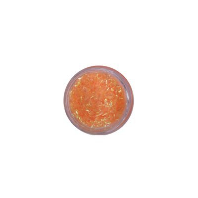 Πορτοκαλί παγιέτες κλωστές διακοσμητικά νυχιών [40502004-4]