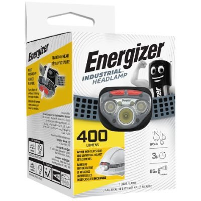 ENERGIZER LED Φακός Κεφαλής 400lm IPX4 3xAAA HDD323L (01.011.0018)