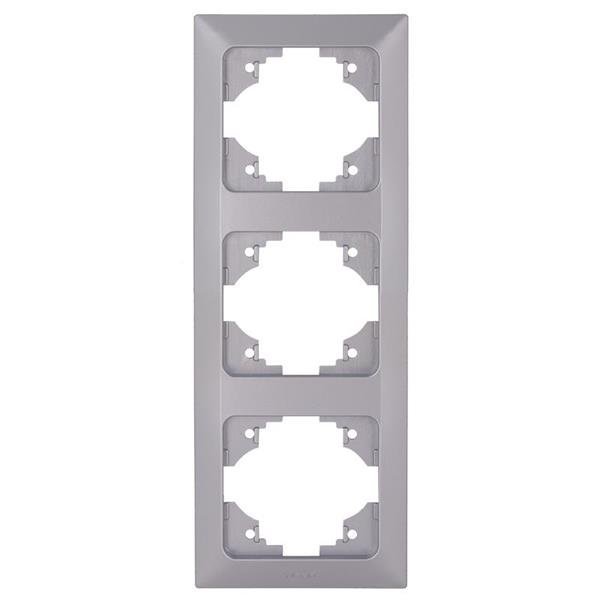 ΠΛΑΙΣΙΟ 3 ΘΕΣΕΩΝ ΝΙΚΕΛ MAT ΚΑΘΕΤΟ (152-12226)