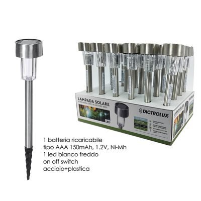 Ηλιακό φωτιστικό 36,5cm [77622011]