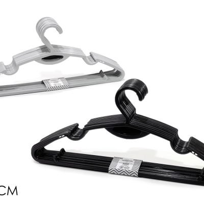 Σετ 12 πλαστικές κρεμάστρες [77697410]