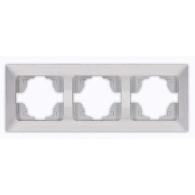 ΠΛΑΙΣΙΟ 3 ΘΕΣΕΩΝ ΝΙΚΕΛ MAT ΟΡΙΖΟΝΤΙΟ (152-12222)