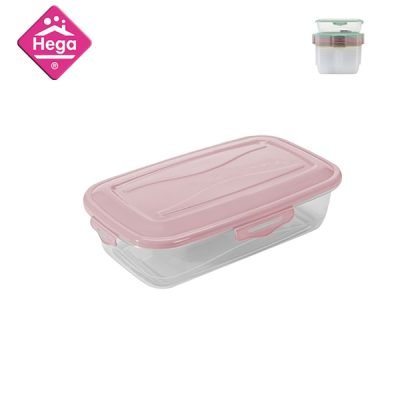 Πλαστικό φαγητοδοχείο-τάπερ παραλληλόγραμμο 0,5Lt. [78817560]