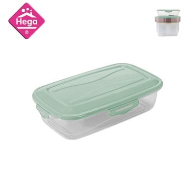 Πλαστικό φαγητοδοχείο-τάπερ παραλληλόγραμμο 1Lt. [78817561]