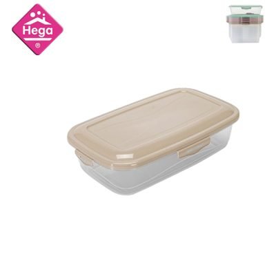 Πλαστικό φαγητοδοχείο-τάπερ παραλληλόγραμμο 2,8Lt. [78817564]