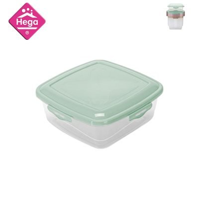 Πλαστικό φαγητοδοχείο-τάπερ τετράγωνο 1,8Lt. [78817594]