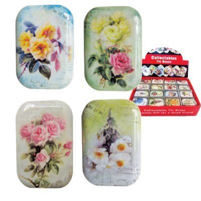 Μεταλλικό παραλληλόγραμμο κουτάκι 2×3,5×5,3cm [20601310]