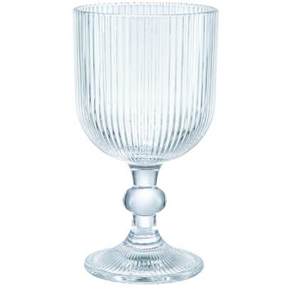 Ποτήρι γυάλινο κολωνάτο “ρίγα” 30cl [87039503896]