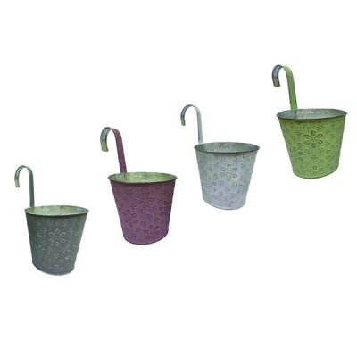 Γλαστράκι μεταλλικό κρεμαστό 16 x 14cm [87059503015]