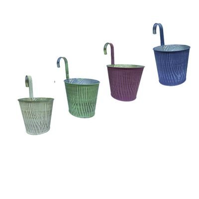 Γλαστράκι μεταλλικό κρεμαστό 13 x 11cm [87059503016]