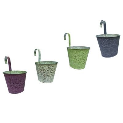 Γλαστράκι μεταλλικό κρεμαστό 16 x 14cm [87059503019]