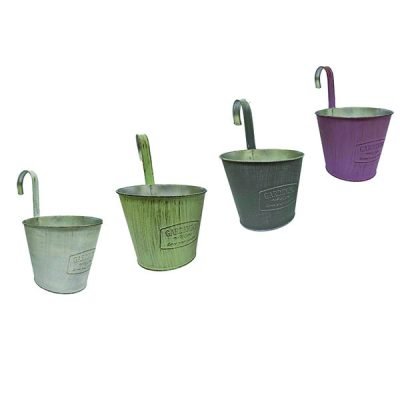 Γλαστράκι μεταλλικό κρεμαστό 13 x 11cm [87059503020]