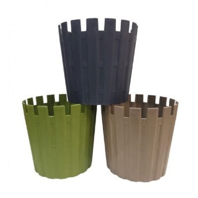 Γλάστρα πλαστική “φράχτης” 26,5 x 25cm [87328001722]