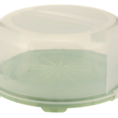 Πλαστική τουρτιέρα στρογγυλή 36x 16cm [87327500024]