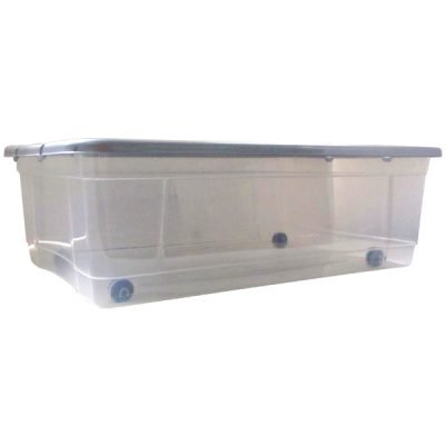 Πλαστικό κουτί αποθήκευσης 50lt με ρόδες [70101991]