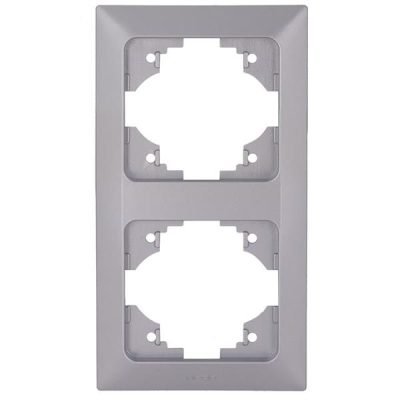 ΠΛΑΙΣΙΟ 2 ΘΕΣΕΩΝ ΝΙΚΕΛ MAT ΚΑΘΕΤΟ (152-12225)