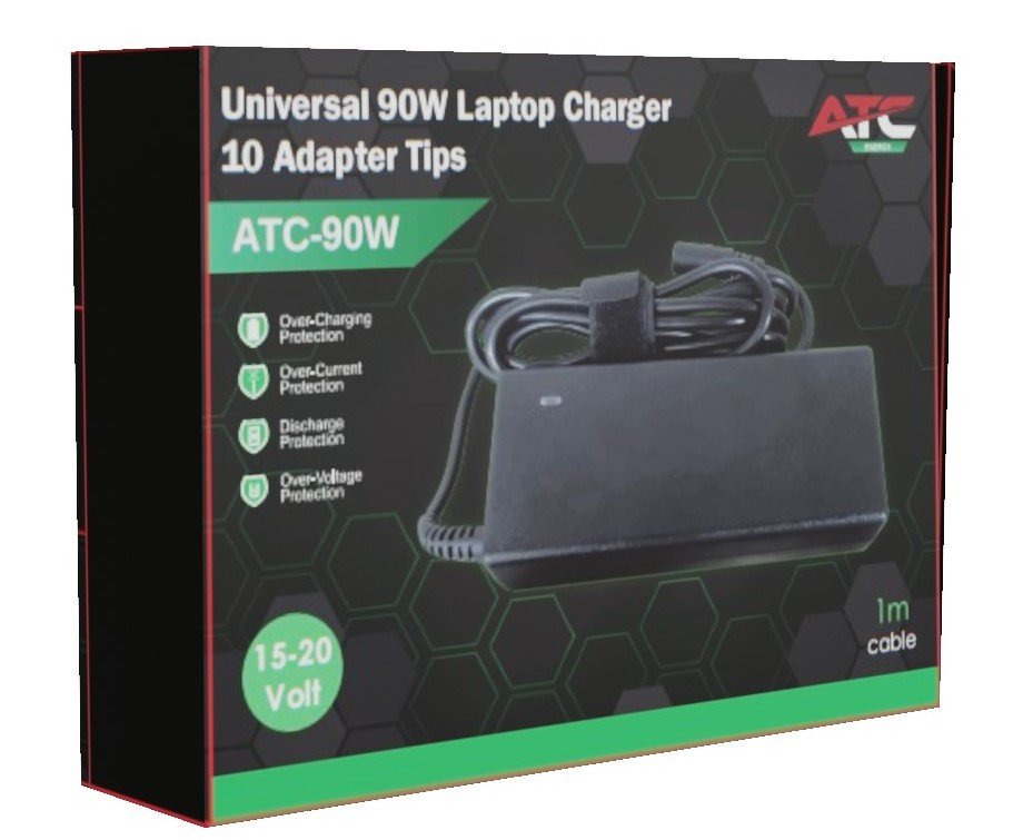 Τροφοδοτικό 90w για Laptop με 10 κεφαλές (05.007.0035) - Image 3