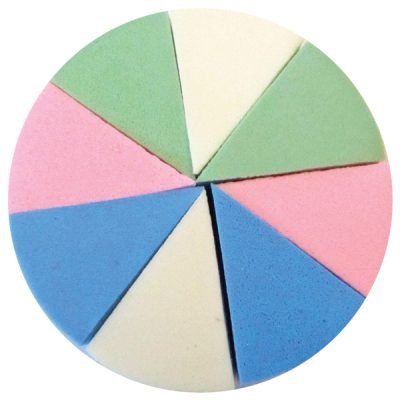 Σετ 8 σφουγγαράκια make up σε σχήμα τρίγωνο [40501734]