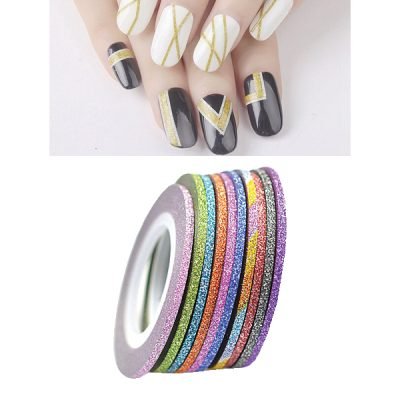 Χρυσή διακοσμητική ταινία νυχιών 1mm [40502091-1]