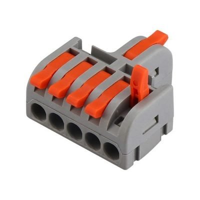 ΚΛΕΜΜΑ ΑΝΤΑΠΤΟΡΑΣ ΜΟΝΟΠΟΛΙΚΗ 5 ΘΕΣΕΩΝ 0,20-2,5mm 32Α 250V (147-11065)