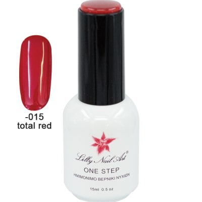 Ημιμόνιμο μανό one step 15ml – Total Red [40504001-015]