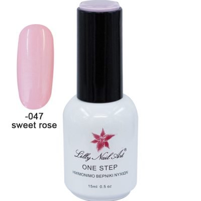 Ημιμόνιμο μανό one step 15ml – Sweet Rose [40504001-047]