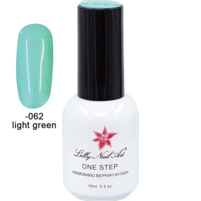 Ημιμόνιμο μανό one step 15ml – Light Green [40504001-062]