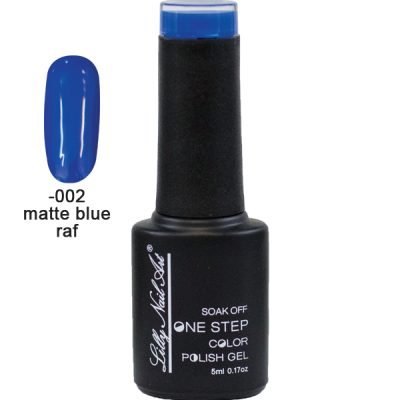 Ημιμόνιμο μανό one step 5ml – Matte Blue Raf [40504002-002]