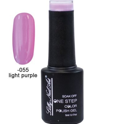 Ημιμόνιμο μανό one step 5ml – Light Purple [40504002-055]