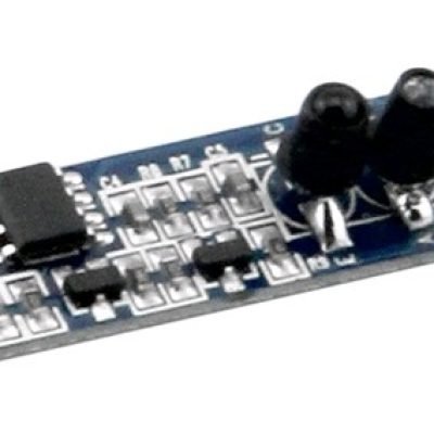 Avide LED Ταινία 12V 96W Προφίλ Αλουμινίου Μίνι Ελεγκτής με Αισθητήρα Υπερύθρων (15.001.0348)