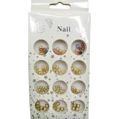 Κασετίνα με στρασάκια διακόσμησης νυχιών [40502099]