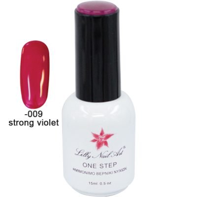 Ημιμόνιμο μανό one step 15ml – Strong violet [40504001-009]