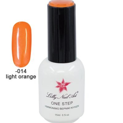 Ημιμόνιμο μανό one step 15ml – Light orange [40504001-014]