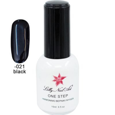 Ημιμόνιμο μανό one step 15ml – Black [40504001-021]