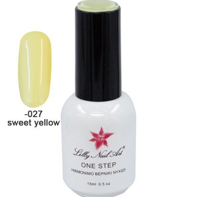 Ημιμόνιμο μανό one step 15ml – Sweet yellow [40504001-027]