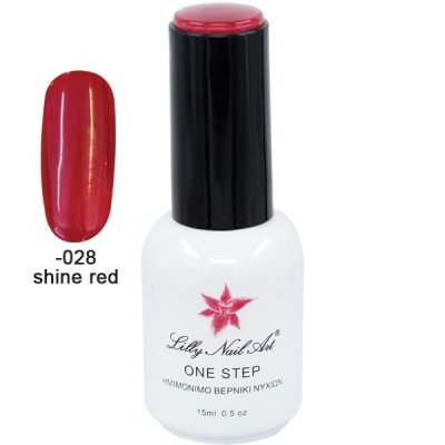 Ημιμόνιμο μανό one step 15ml – Shine red [40504001-028]